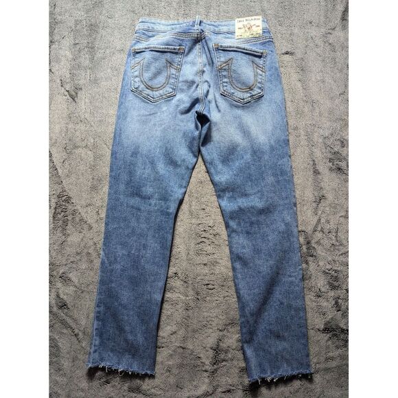 True Religion Stella Low Rise Skinny Jeans Women's Size 27 Medium Wash - Picture 11 of 14